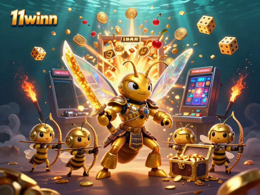 Experience adventure at 11winn with a dynamic scene of exciting casino gaming action.