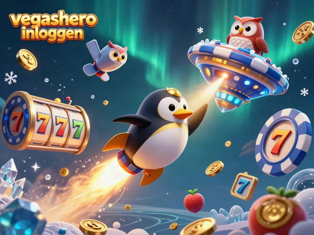 Experience vegashero inloggen with a thrilling penguin-themed space casino adventure featuring dynamic gaming elements.