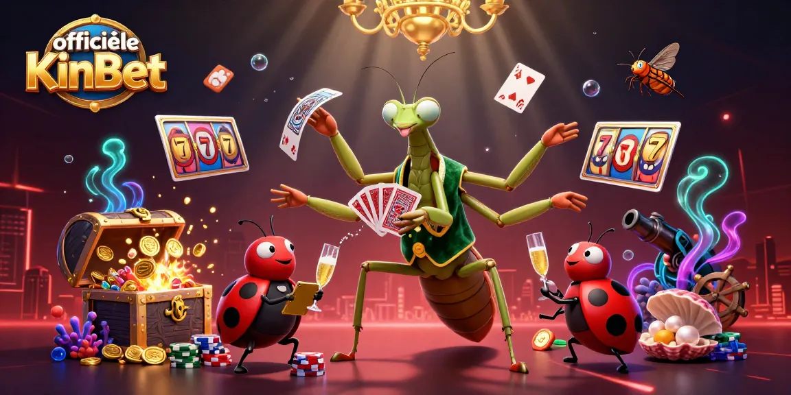 Experience the thrill at officiële KinBet with vibrant casino action and engaging characters in an underwater casino